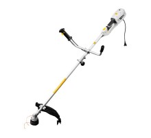 Триммер электрический KR-1400, 1400Вт, 420/255мм, катушка+диск, разборная штанга  KR-16-1212  Kranz