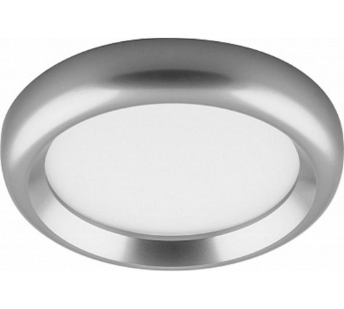 Светильник светодиодный встраиваемый декоративный AL614, 7W, 560 Lm, 4000К, серебро  28916  FERON