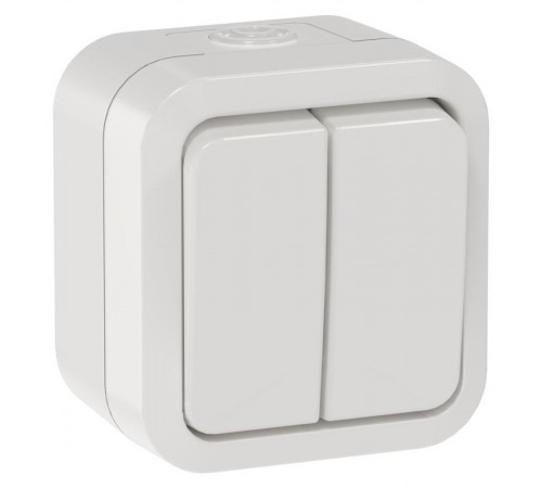 TORS Выключ. двухкл. 10А IP55 TS305 белый  TS-V20-0-10-55-K01  IEK