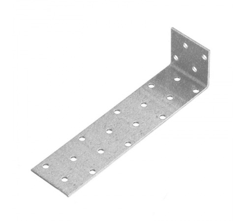 Уголок крепежный анкерный 40х200х40x2, оцинкованный - накл.  126397  Tech-KREP