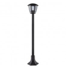 Светильник садово-парковый   ДТУ 07-8-004 Валенсия 3 черный 6 гранный напольный IP44 светодиодный 8Вт 3000K   Б0064232  ЭРА