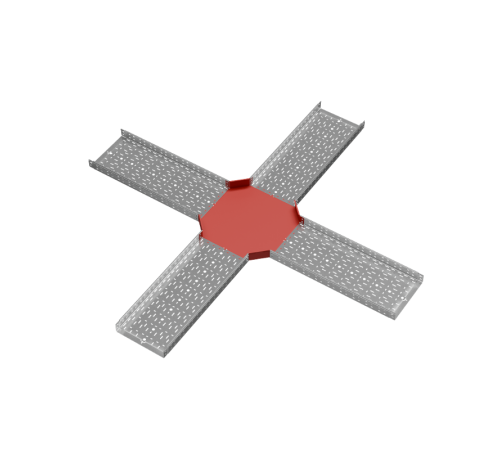 Х-разветвитель 80х400 мм "ПЛЮС" HD  XDplus80-400 HD   КМ-профиль