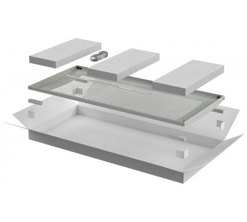 Дверь перфорированная для шкафа LINEA N 47U 600 мм серая  LN35-47U6X-DP  ITK