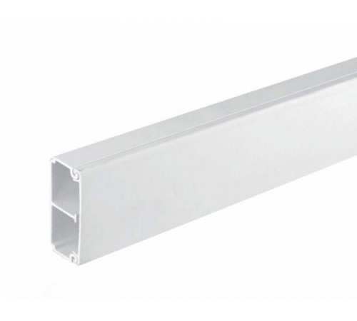 Мини кабель-канал 20х50мм, ПВХ, две секции, белый Simon connect TM12032-9 Simon