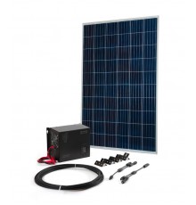 Комплект Teplocom Solar-800 + Солнечная панель 250Вт, кабель 10 м MC4 коннекторы  2410  Бастион