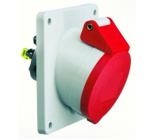 Розетка встраиваемая наклонная 32A 4р(3P+PE) 6h 400V IP44 Quick-Connect 12795 I 12795-Bals I Bals