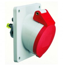 Розетка встраиваемая наклонная 32A 4р(3P+PE) 6h 400V IP44 Quick-Connect 12795 I 12795-Bals I Bals