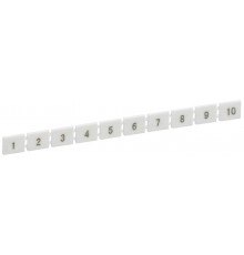 Маркировка для СМК серии 222-41ХХ (50шт/упак)  UKZ20D-41XX-MK  IEK