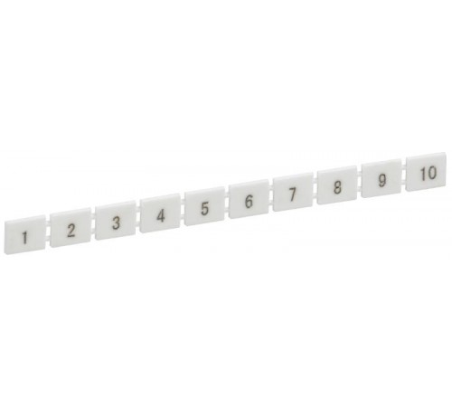 Маркировка для СМК серии 222-41ХХ (50шт/упак)  UKZ20D-41XX-MK  IEK