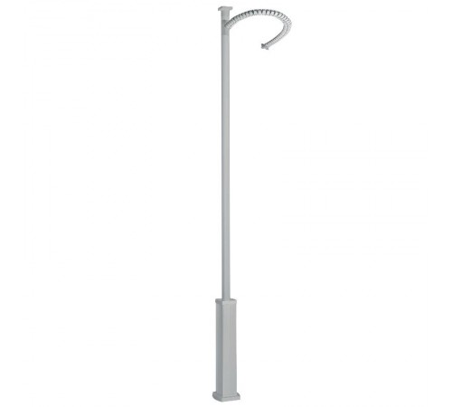 Гибкий пластиковый соединитель Ovaline, длина 1 метр, цвет серый  653056  Legrand