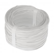 Проволока упаковочная в ПВХ, белая, бухта 250 м  09-0101  REXANT