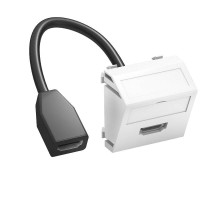 Мультимедийная рамка HDMI Modul45 (белый) (MTS-HD F RW1)  6104838  OBO Bettermann