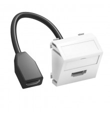 Мультимедийная рамка HDMI Modul45 (белый) (MTS-HD F RW1)  6104838  OBO Bettermann