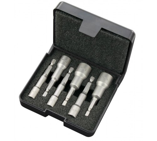 Набор бит с 6-ти гранной торцевой головков 6-13мм, 6 шт, в кейсе  03996106  Felo