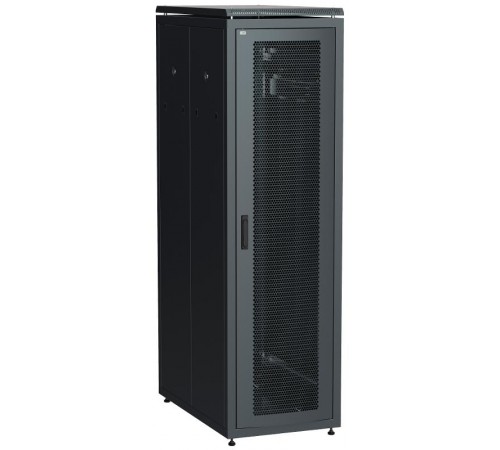 Шкаф сетевой 19" LINEA N 33U 600х1000 мм перфорированные двери черный  LN05-33U61-PP  ITK