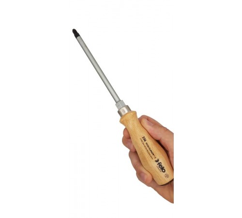 Отвертка с деревянной рукояткой ударная PZ 3Х150  33630590  Felo