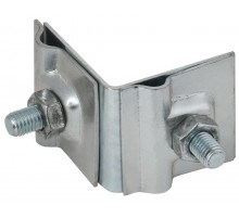 Дер. пр. кр. 6-10мм фальца угл. h=40мм оц. сталь  ZDP80-11-2-16-40  IEK
