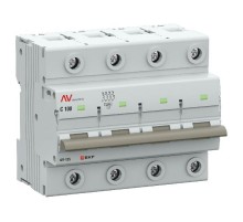 Выключатель автоматический AV-125 4P 125A (C) 10kA  AVERES mcb125-4-125C-av EKF