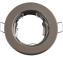 Светильник точечный под лампу GU5.3 NFS 93 015 NFS-R1-005-MR16-GU5.3 (Черный хром)  93015  Navigator