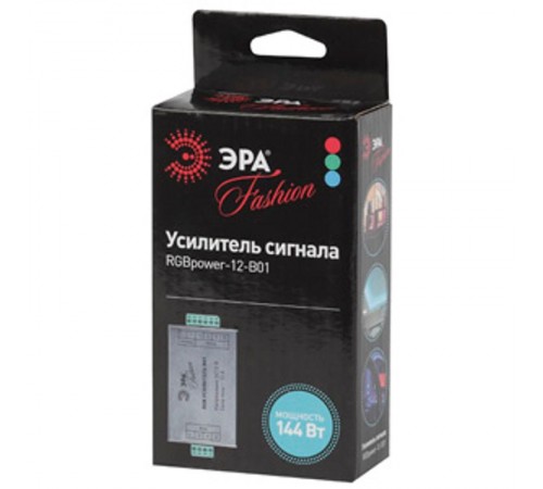 Усилитель сигнала для контроллеров на 12V RGBpower-12-B01  Б0008060  ЭРА
