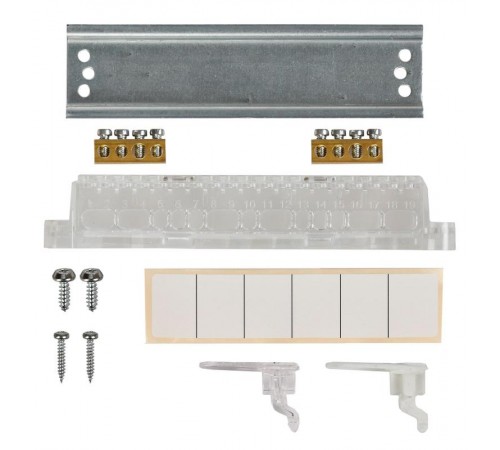  Корпус пластиковый встраиваемый на 6 модулей ЩРВ-П-6 IP41 белая дверь UNION Compact  UIC-KP13-V-06-41-K01  IEK