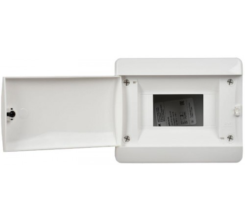  Корпус пластиковый встраиваемый на 6 модулей ЩРВ-П-6 IP41 белая дверь UNION Compact  UIC-KP13-V-06-41-K01  IEK