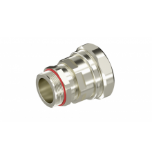 Взрывозащищенный кабельный ввод ANP под небронированный кабель в металлорукаве M16х1,5 D5-10мм, Dn15мм. Ник. латунь.IP66/68  6018ANP16AKM1SB  DKC