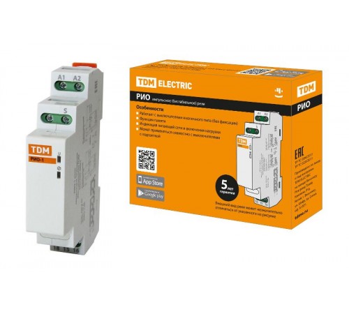 РИО-1 реле импульсное освещения (бистабильное, 230В)  SQ1510-0001  TDM