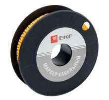 Маркер-кабельный 2,5кв.мм "9" (1000шт.) (ЕС-1) EKF PROxima  plc-KM-2.5-9  EKF