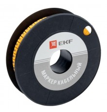 Маркер-кабельный 6,0кв.мм "9" (500шт.) (ЕС-3) EKF PROxima  plc-KM-6-9  EKF