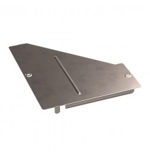 Крышка переходника правого Стандарт INOX (AISI 409) 400х150  PR16.5909  Промрукав