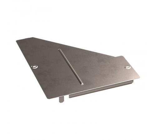 Крышка переходника правого Стандарт INOX (AISI 409) 400х150  PR16.5909  Промрукав