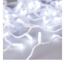 Светодиодная гирлянда ARD-STRING-CLASSIC-10000-WHITE-100LED-MILK-FLASH White (230V, 7W) (Ardecoled, IP65)  031203  Arlight