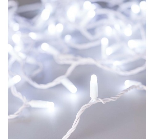 Светодиодная гирлянда ARD-STRING-CLASSIC-10000-WHITE-100LED-MILK-FLASH White (230V, 7W) (Ardecoled, IP65)  031203  Arlight