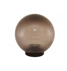 Светильник садово-парковый НТУ 02-100-355 шар дымчатый с огранкой d=350 мм  SQ0330-0604  TDM