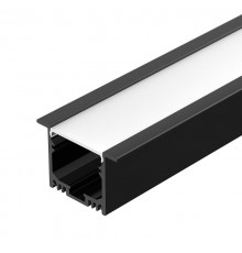 Профиль SL-LINIA49M-F-2000 BLACK (Arlight, Алюминий)  036513  Arlight