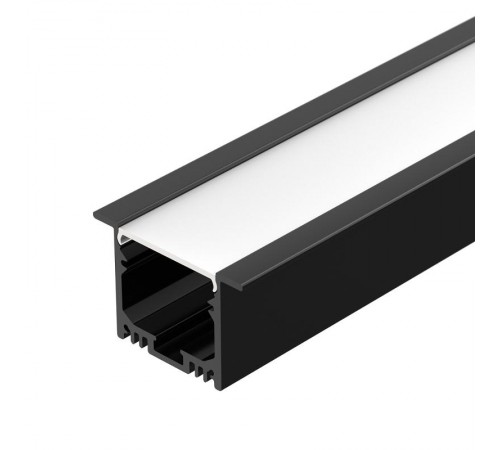 Профиль SL-LINIA49M-F-2000 BLACK (Arlight, Алюминий)  036513  Arlight