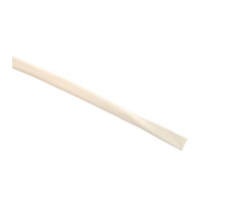 Термоусаживаемая трубка ТУТ нг 6/3 белая ролик 2 м tut-6-w-bEKF