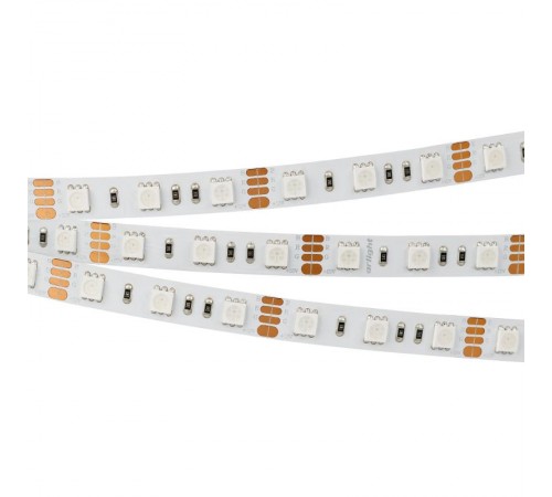 Лента светодиодная RT-B60-10mm 12V RGB (14.4 W/m, IP20, 5060, 5m) (arlight, Открытый)  012340(2)  Arlight