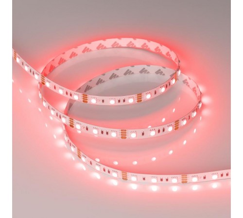 Лента светодиодная RT-B60-10mm 12V RGB (14.4 W/m, IP20, 5060, 5m) (arlight, Открытый)  012340(2)  Arlight