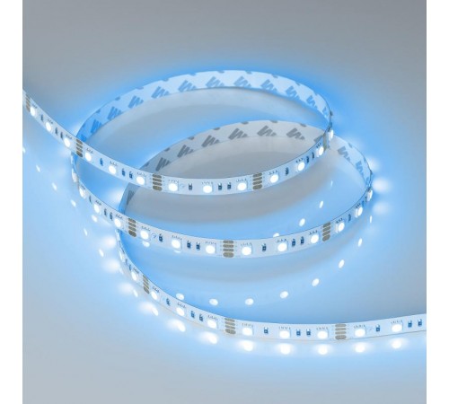 Лента светодиодная RT-B60-10mm 12V RGB (14.4 W/m, IP20, 5060, 5m) (arlight, Открытый)  012340(2)  Arlight