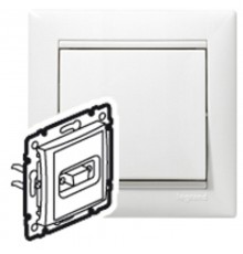 Valena Белый Розетка HD15  770083  Legrand