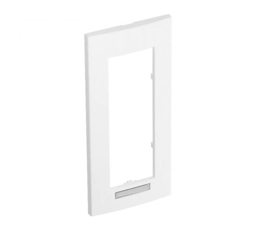 Рамка тройная Modul45 (с полем д/маркировки.,вертик.,84x185 мм,белый) (AR45-BSF3 RW)  6119387  OBO Bettermann