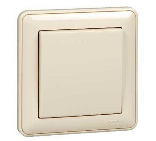 W59 Слоновая кость Выключатель 1-клавишный, 10А (в сборе)  VS110-154-28  SE