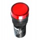 Лампа AD16DS(LED)матрица d16мм красный 230В AC   BLS10-ADDS-230-K04-16  IEK