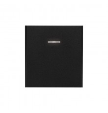 Выключатель STRONG 1 кл с подсветкой 10А с/у антрацит  KR-78-0713-5  Kranz