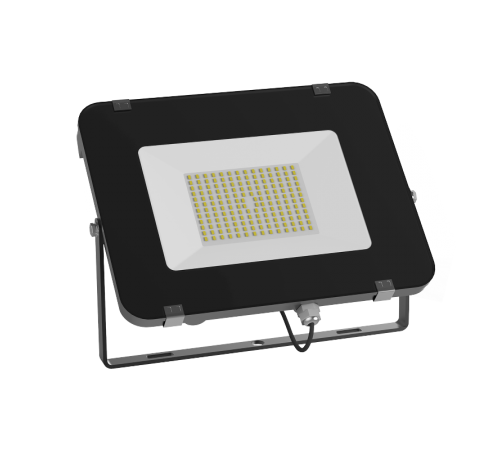 Прожектор светодиодный Elementary 150W 12800lm 6500К 200-240V IP65 черный LED 1/4  691511150  Gauss