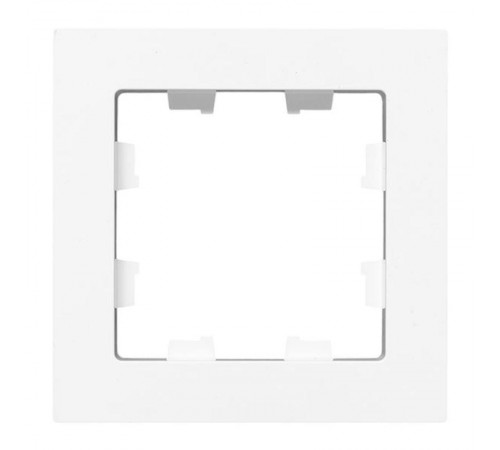 1 - местная рамка, белая, пластик Эпика EKF  UP1-FPW-01  EKF