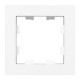 1 - местная рамка, белая, пластик Эпика EKF  UP1-FPW-01  EKF