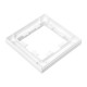 1 - местная рамка, белая, пластик Эпика EKF  UP1-FPW-01  EKF